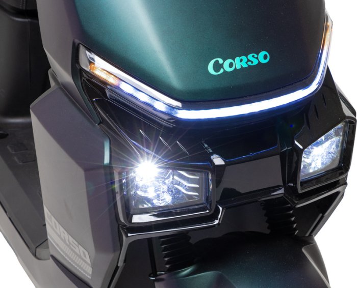 Електроскутер Corso Dexter 2000W 72V/35Ah - Зображення 9