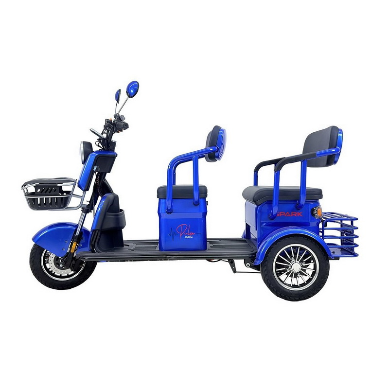 Електротрицикл Spark Pulse 1000W 72V/20Ah - Зображення 6